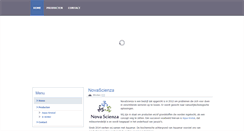 Desktop Screenshot of novascienza.com